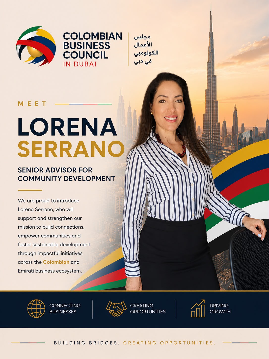 Lorena Serrano — Senior Advisor · Community Development